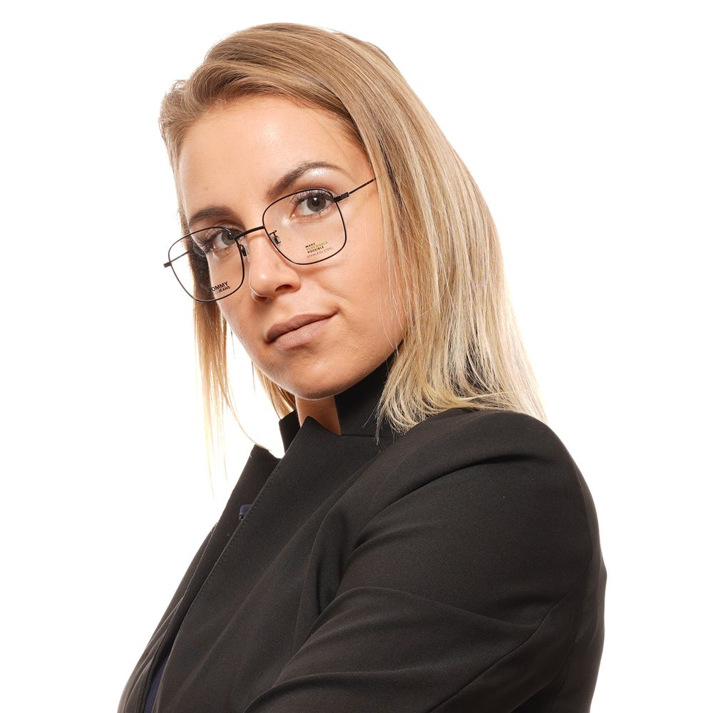 Tommy Hilfiger Black Metal & Plastic Glasses (Frames) - Image 4