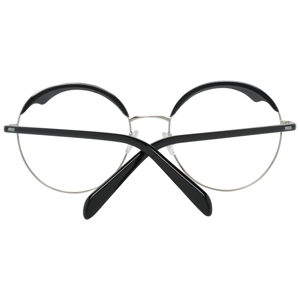Emilio Pucci Black Metal & Plastic Glasses (Frames) - Image 3