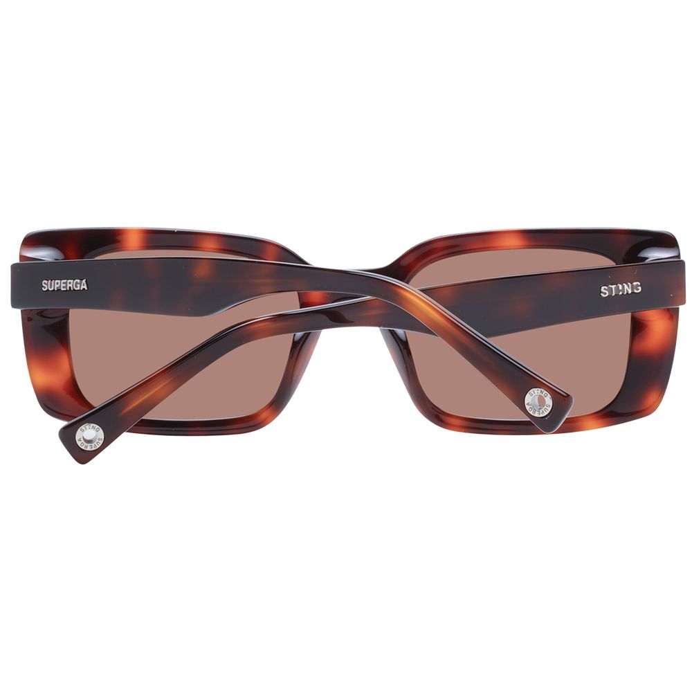 Sting Brown Unisex Sunglass - Image 3
