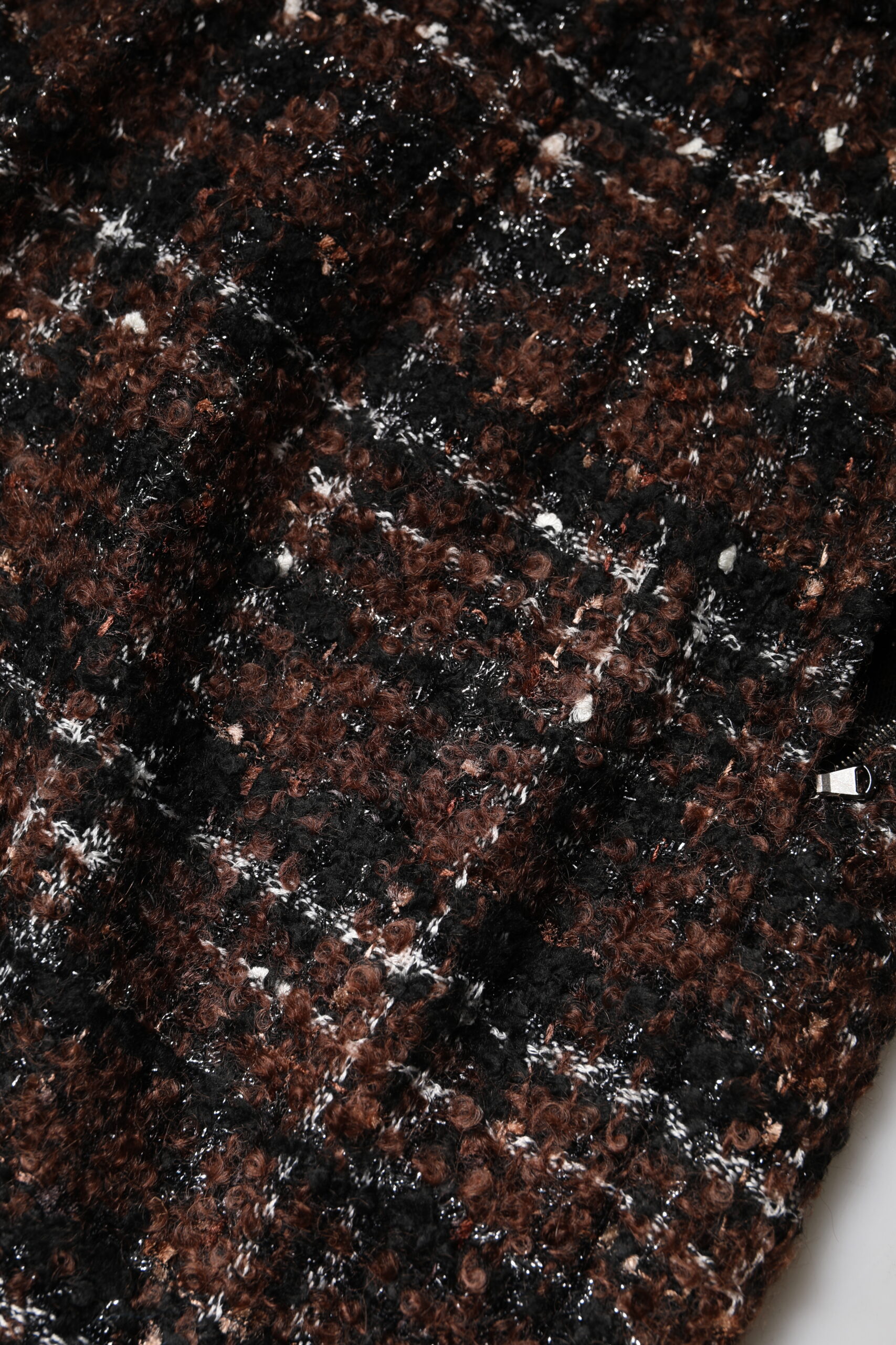 Dolce & Gabbana Multicolor High Waist Tartan Tweed Pencil Cut Skirt - Image 7