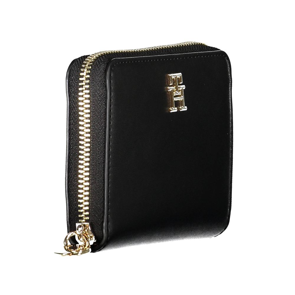 Tommy Hilfiger Black Polyethylene Women Wallet - Image 3