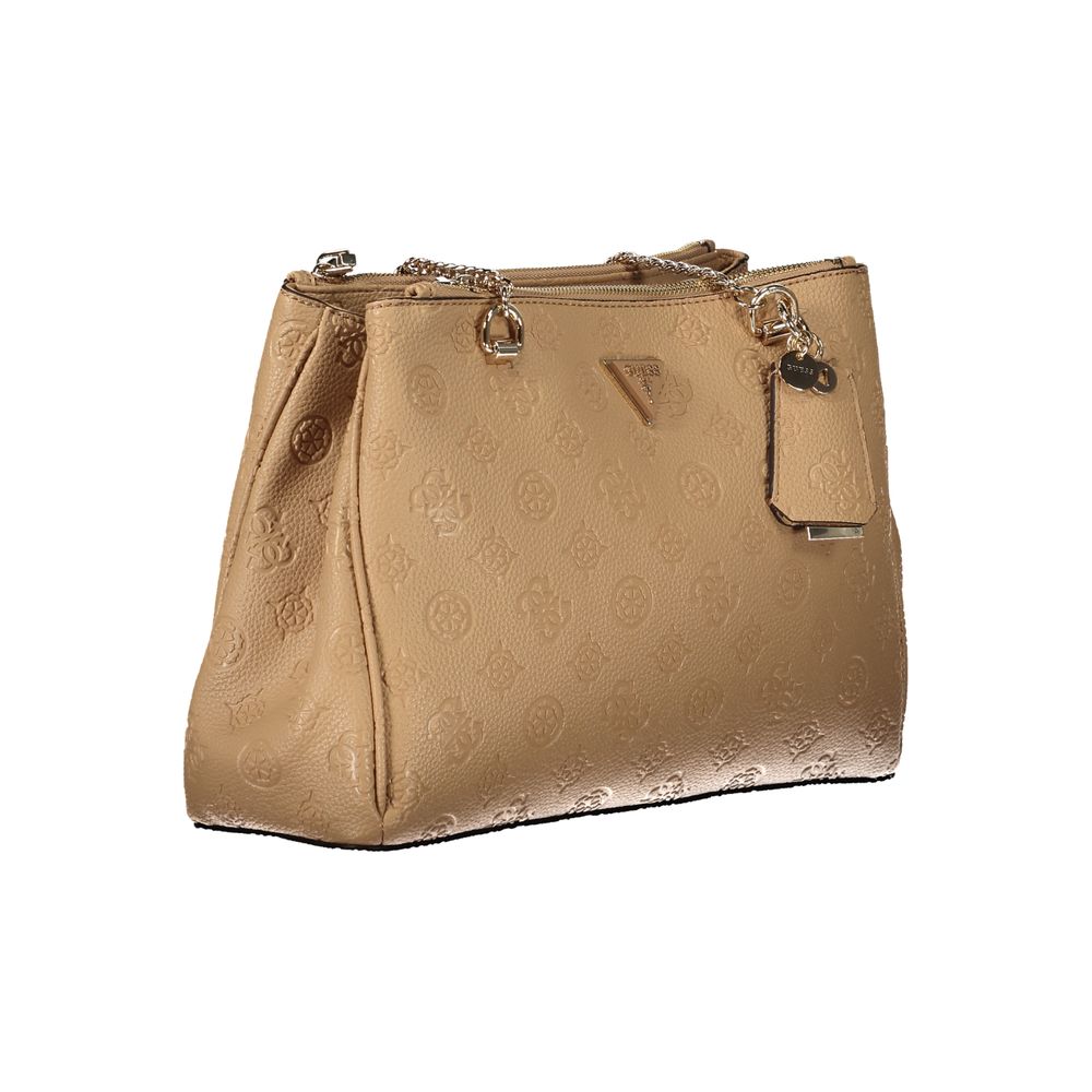 Guess Jeans Beige Polyethylene Handbag - Image 2