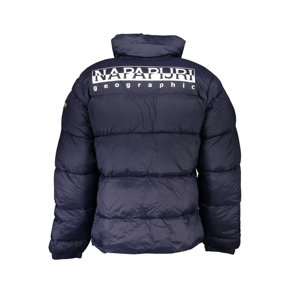 Napapijri Blue Polyamide Jackets & Coat - Image 2