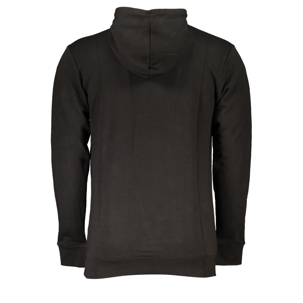 Cavalli Class Black Cotton Men's Hooded Sweatshirt - Image 2