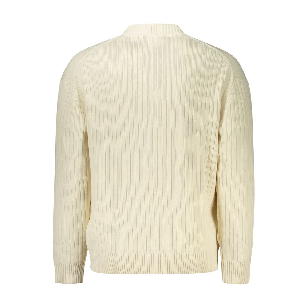 Calvin Klein White Cotton Sweater - Image 2