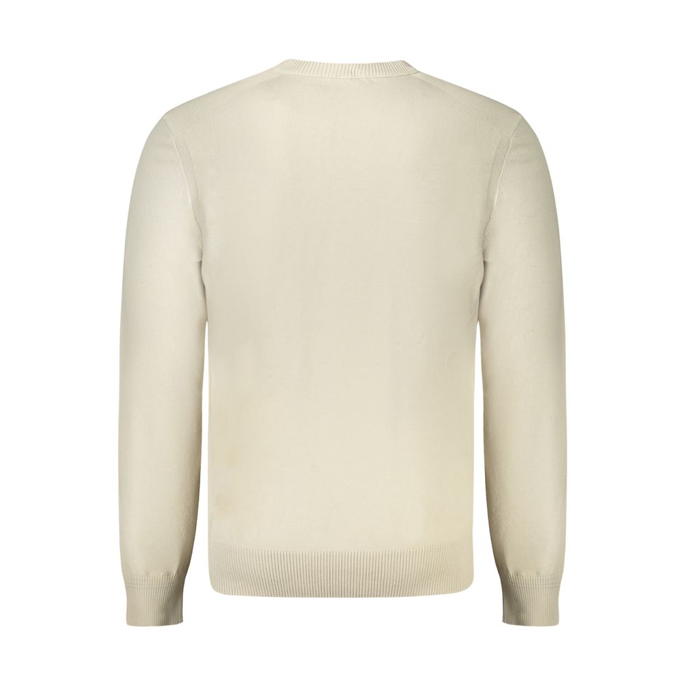 Hugo Boss Beige Cotton Sweater - Image 2