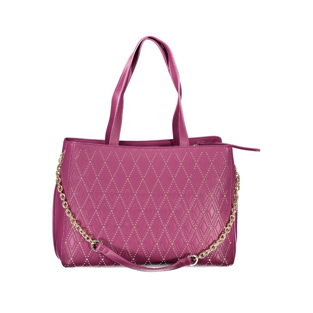 Mario Valentino Purple Polyethylene Handbag - Image 2