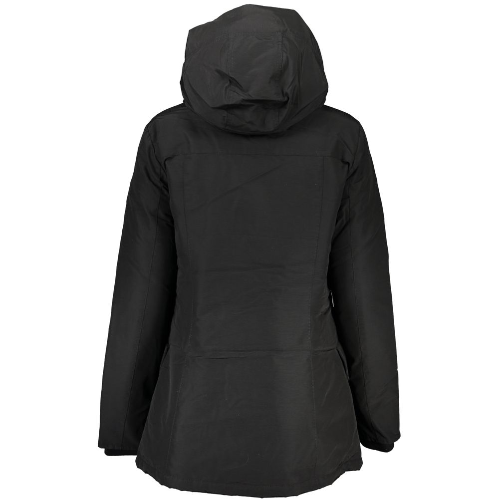 Woolrich Black Cotton Women's Jacket - Image 2