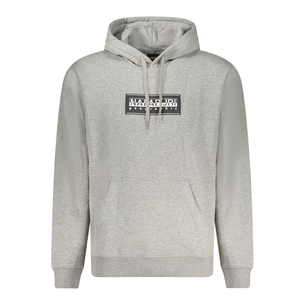 Napapijri Gray Cotton Sweatshirt