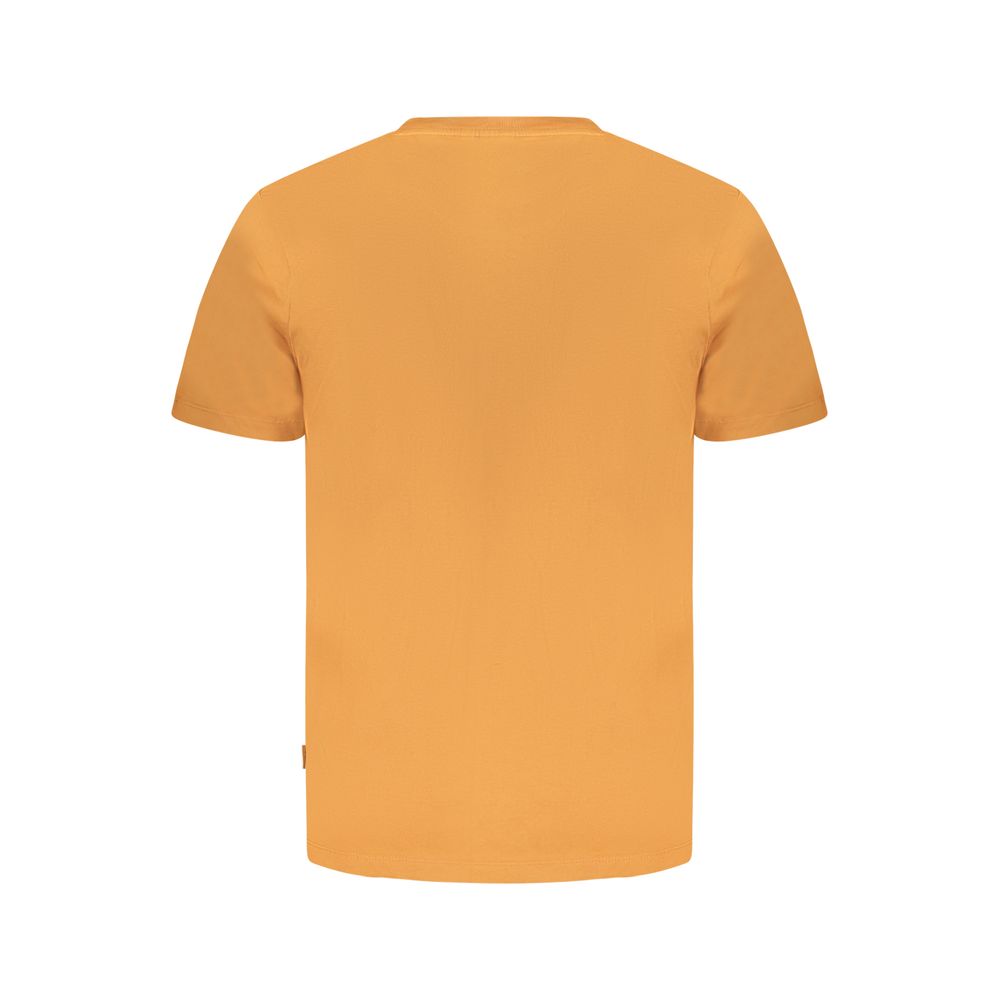 Pepe Jeans Arancione Cotton Men T-Shirt - Image 2
