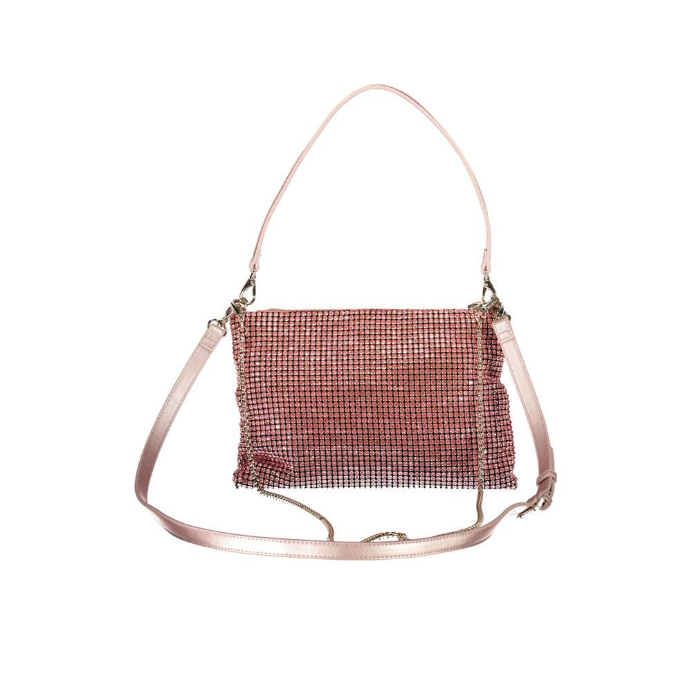 Mario Valentino Pink Polyester Handbag - Image 2