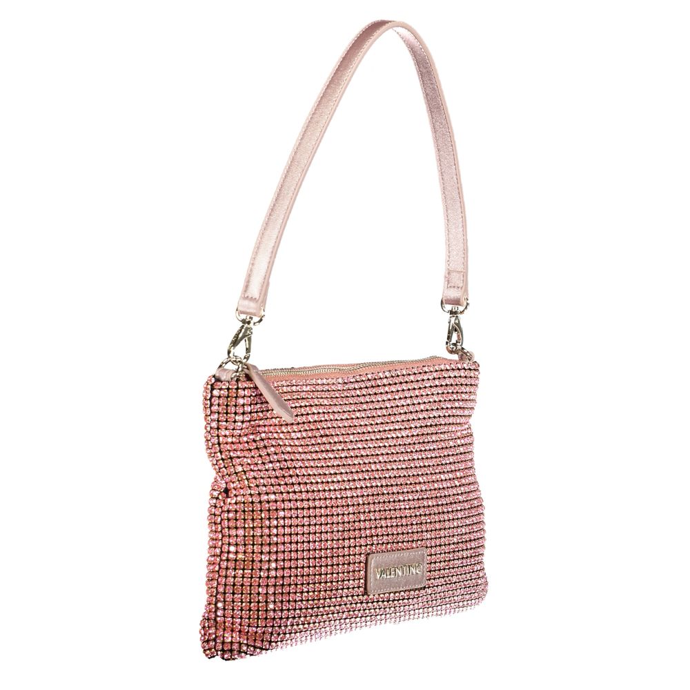 Mario Valentino Pink Polyester Handbag - Image 3