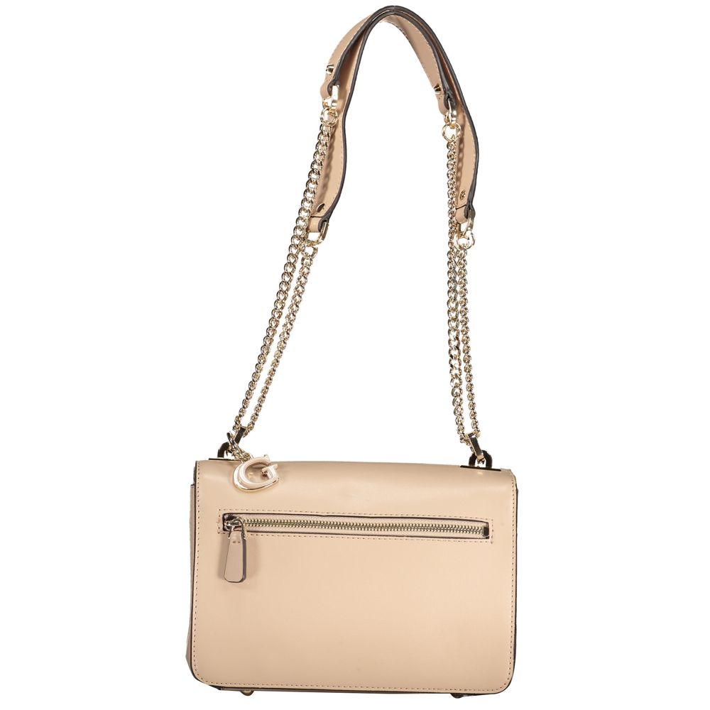 Guess Jeans Beige Polyethylene Handbag - Image 2