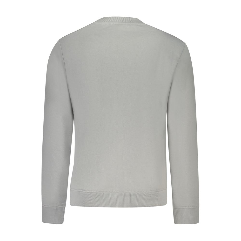 Napapijri Gray Cotton Men's Sweatshirt - Image 2