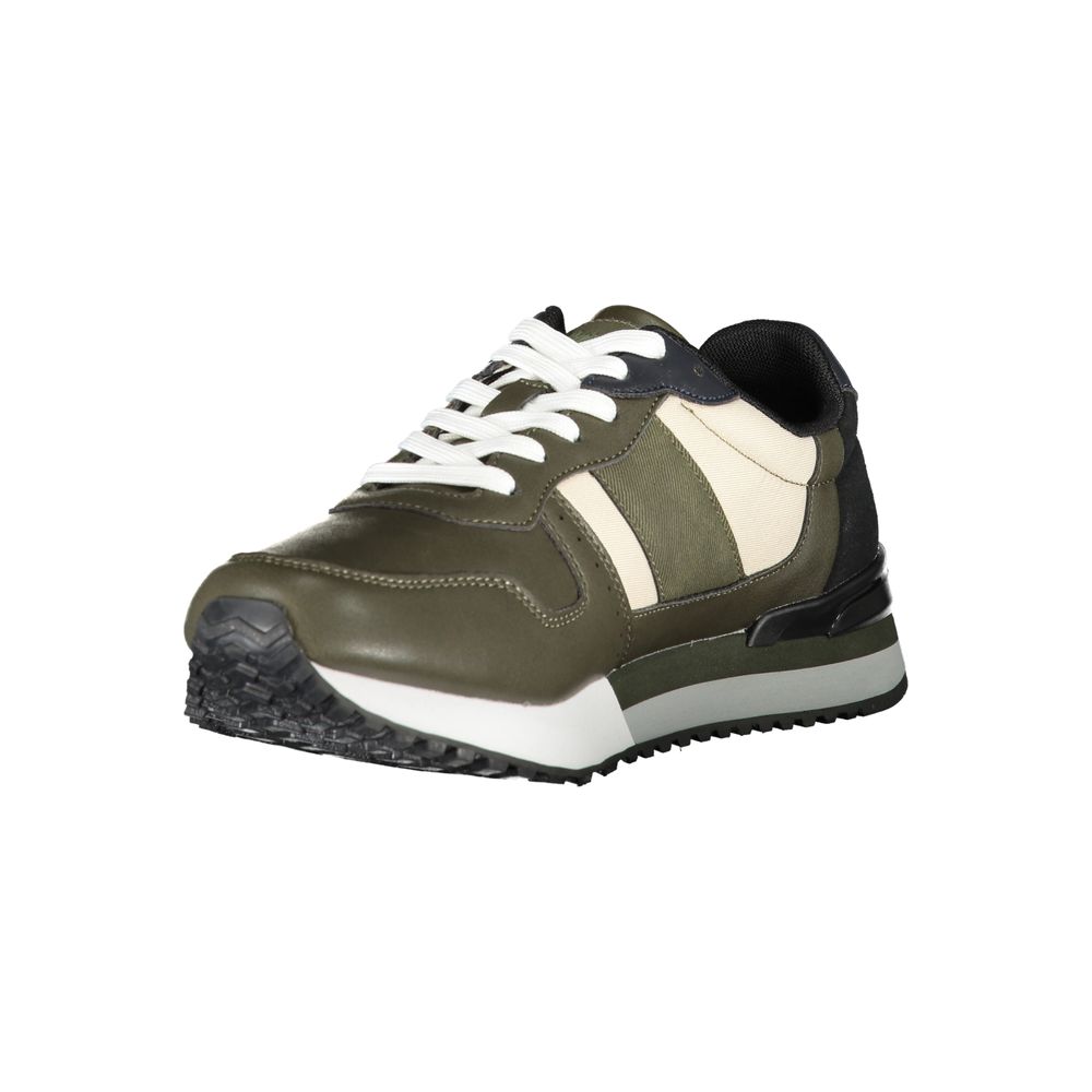 Carrera Green Polyester Sneaker - Image 3