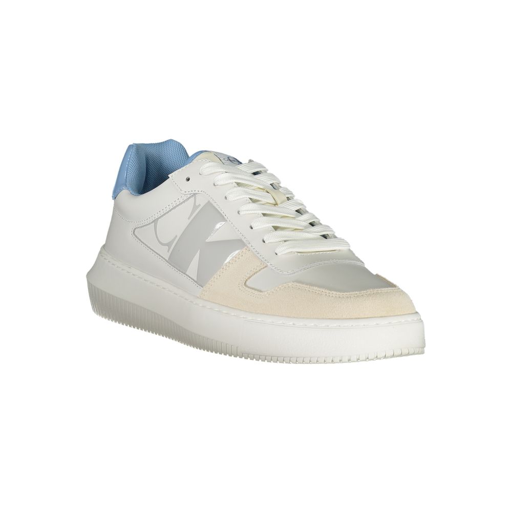 Calvin Klein White Polyester Sneaker - Image 2