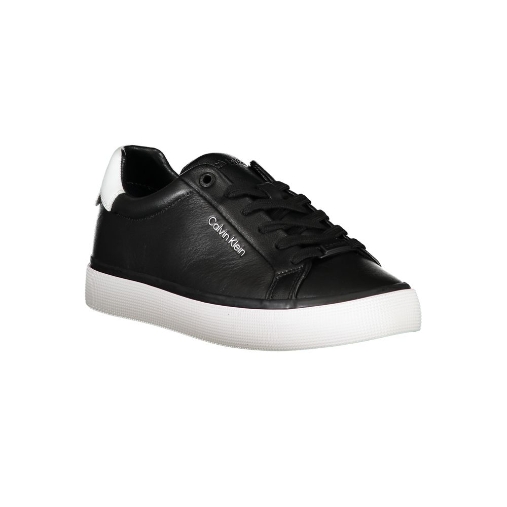 Calvin Klein Black Leather Women Sneaker - Image 2