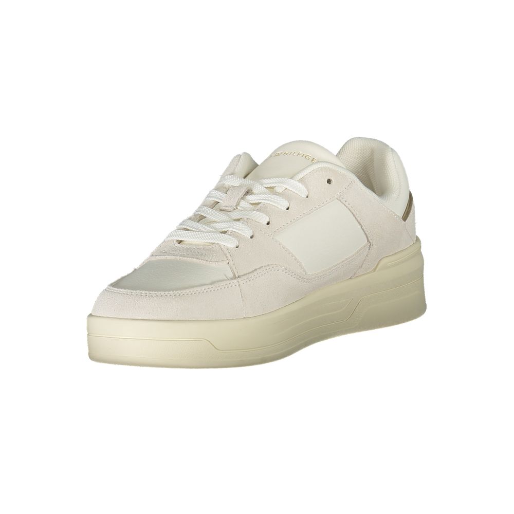 Tommy Hilfiger Bianco Polyurethane Women Sneaker - Image 3