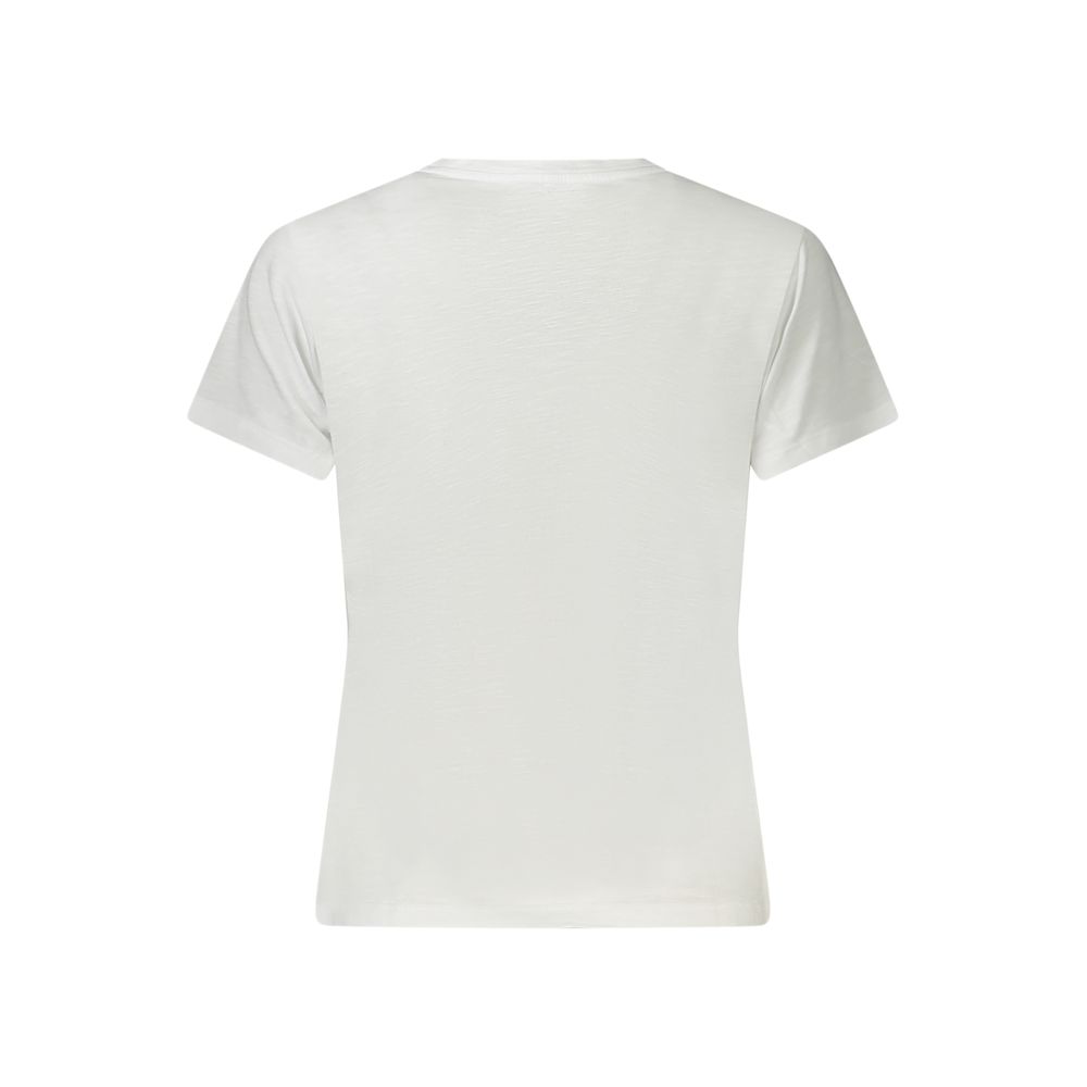 Guess Jeans White Cotton T-Shirt - Image 2