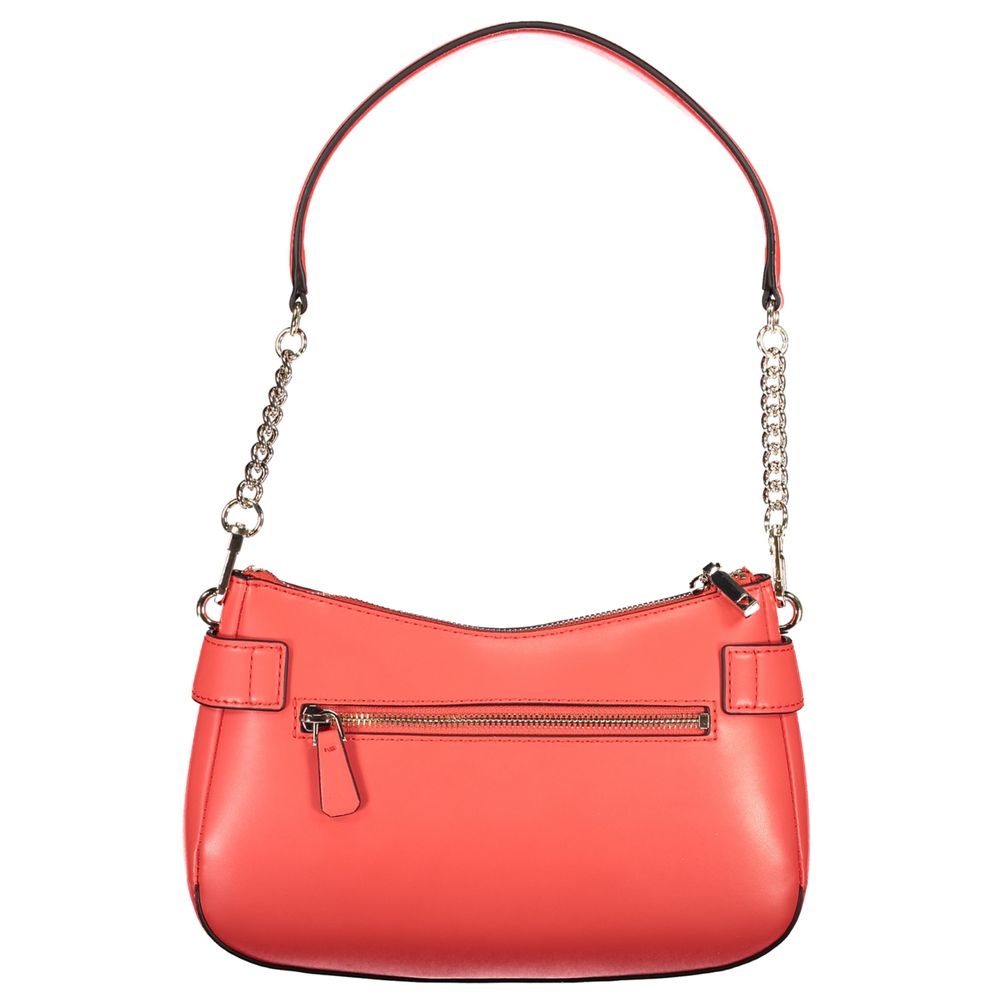 Guess Jeans Red Polyethylene Handbag - Image 2