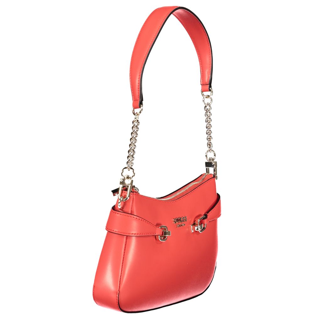 Guess Jeans Red Polyethylene Handbag - Image 3