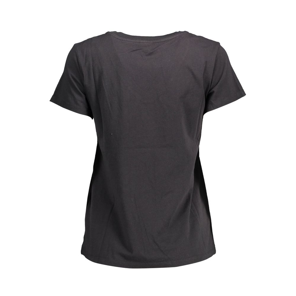 Levi's Black Cotton T-Shirt - Image 2