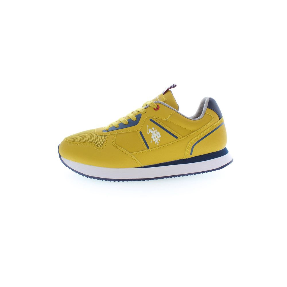 U.S. POLO ASSN. Yellow Polyester Sneaker - Image 2