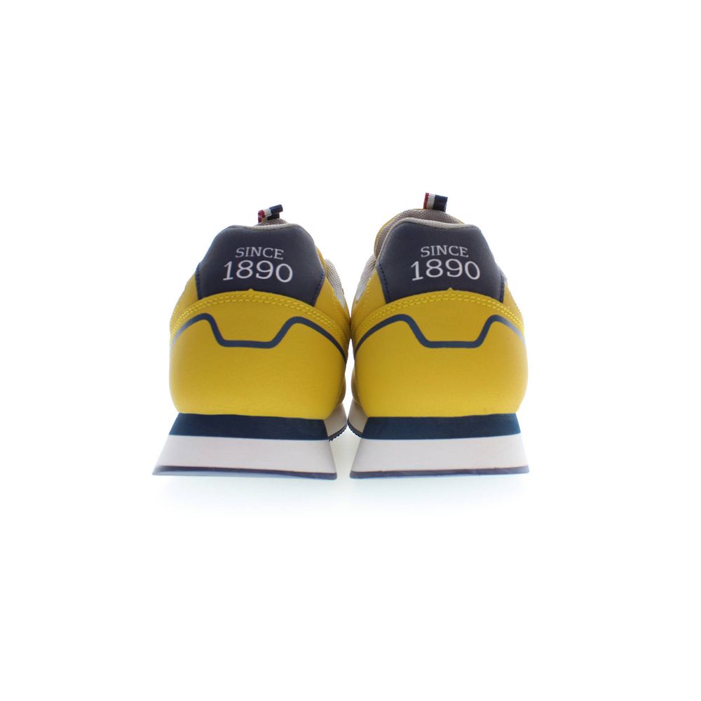 U.S. POLO ASSN. Yellow Polyester Sneaker - Image 3