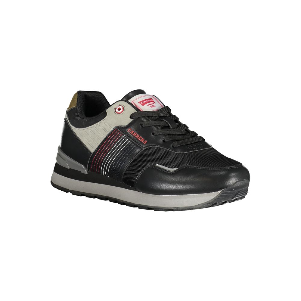 Carrera Black Polyurethane Men Sneaker - Image 2