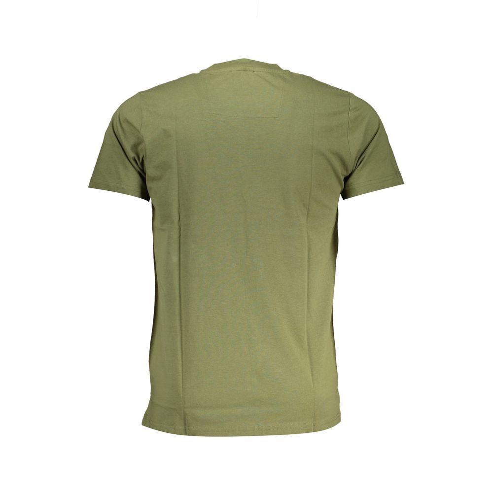 Cavalli Class Verde Cotton Men T-Shirt - Image 2