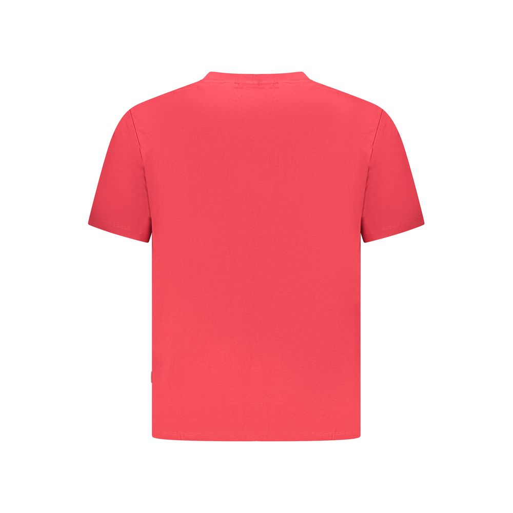 Pepe Jeans Red Cotton T-Shirt - Image 3