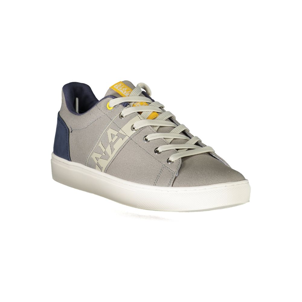 Napapijri Gray Polyester Sneaker - Image 2