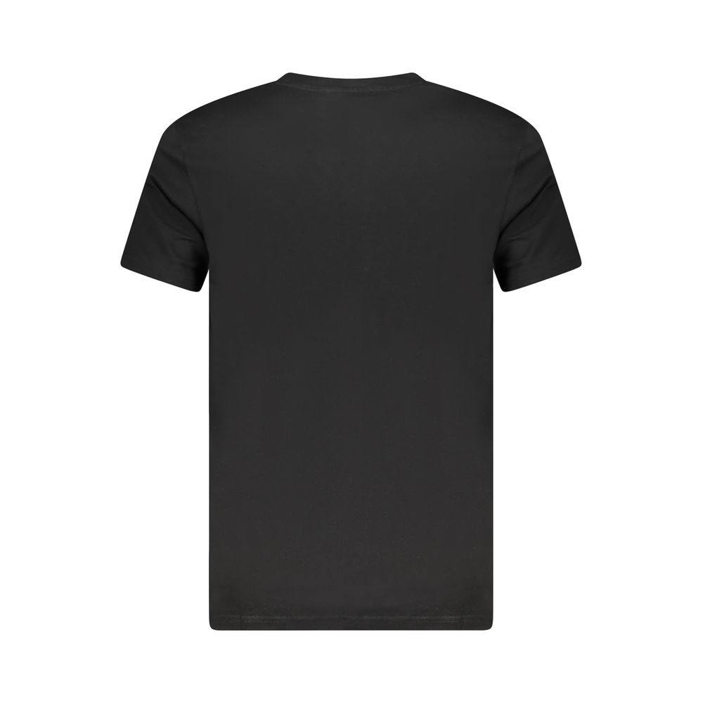 Cavalli Class Black Cotton T-Shirt - Image 2