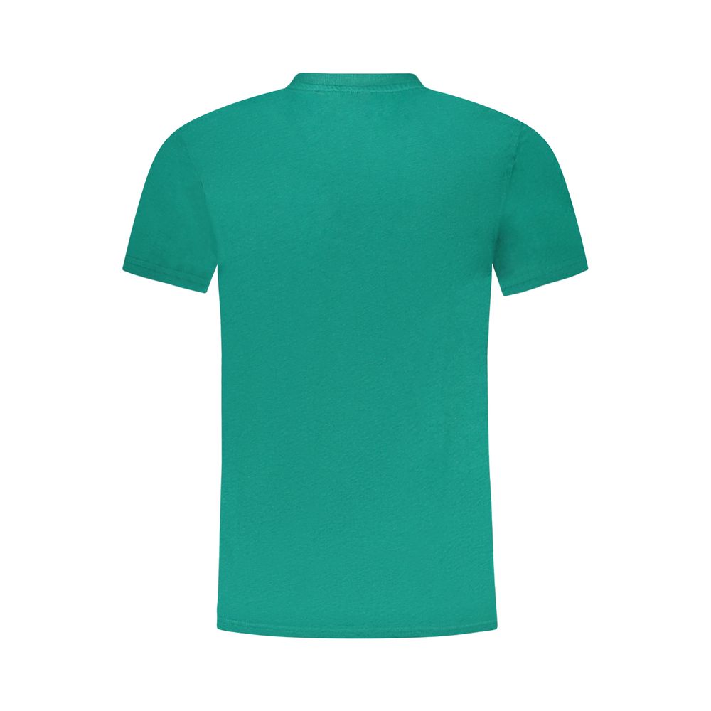 Cavalli Class Green Cotton T-Shirt - Image 2