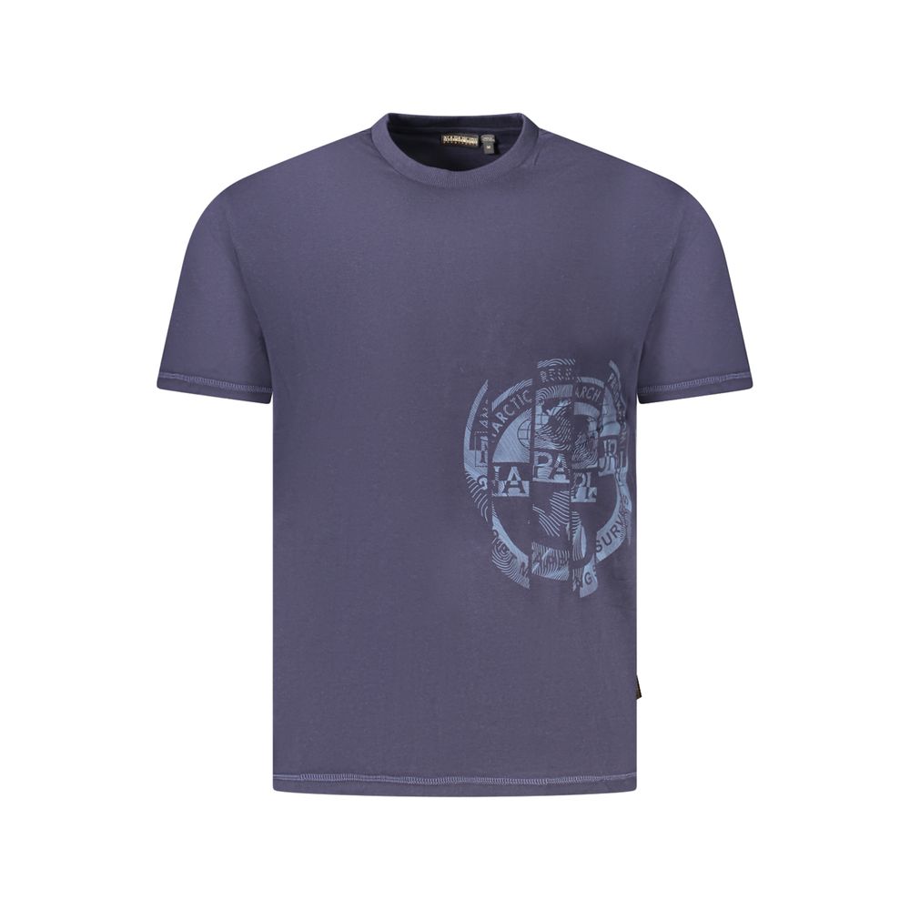 Napapijri Blue Cotton T-Shirt