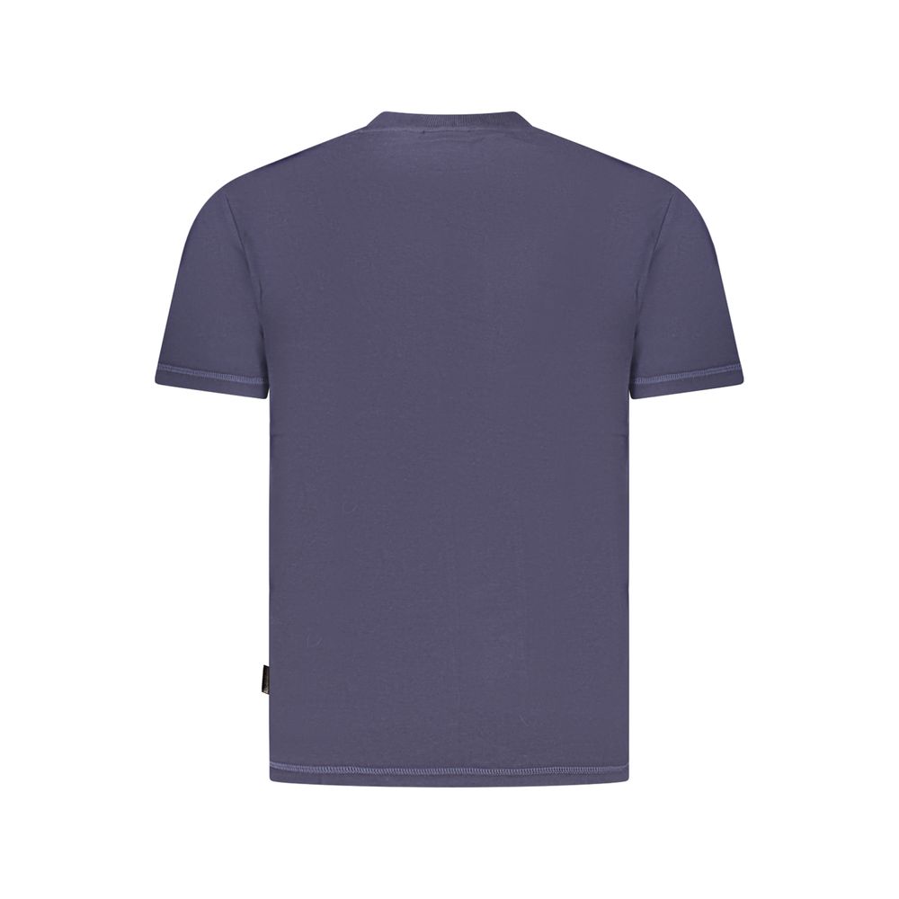 Napapijri Blue Cotton T-Shirt - Image 2