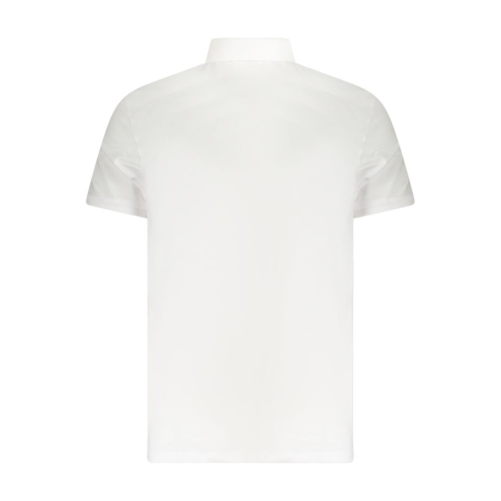 Calvin Klein White Cotton Men Polo - Image 2