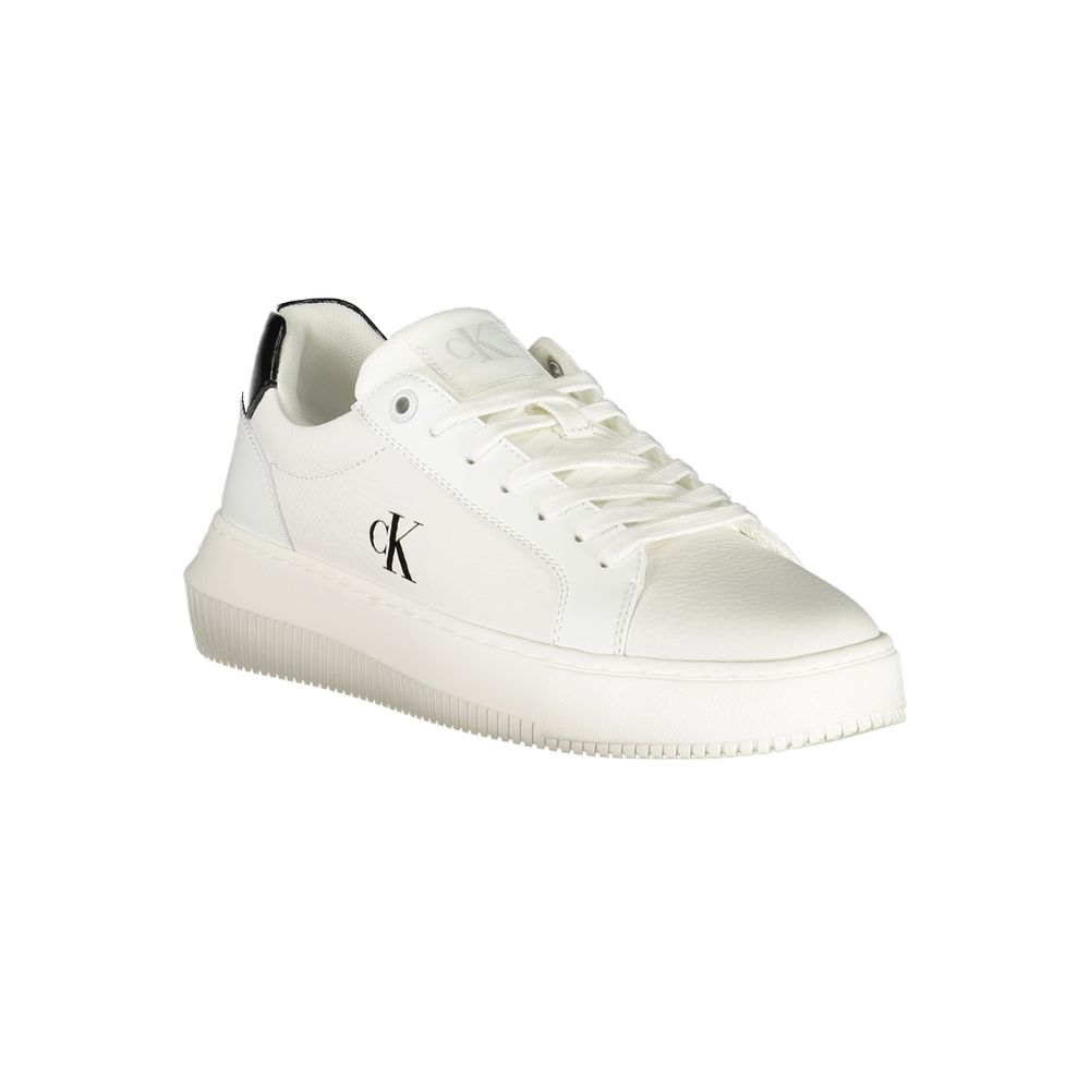 Calvin Klein Bianco Polyurethane Women Sneaker - Image 2