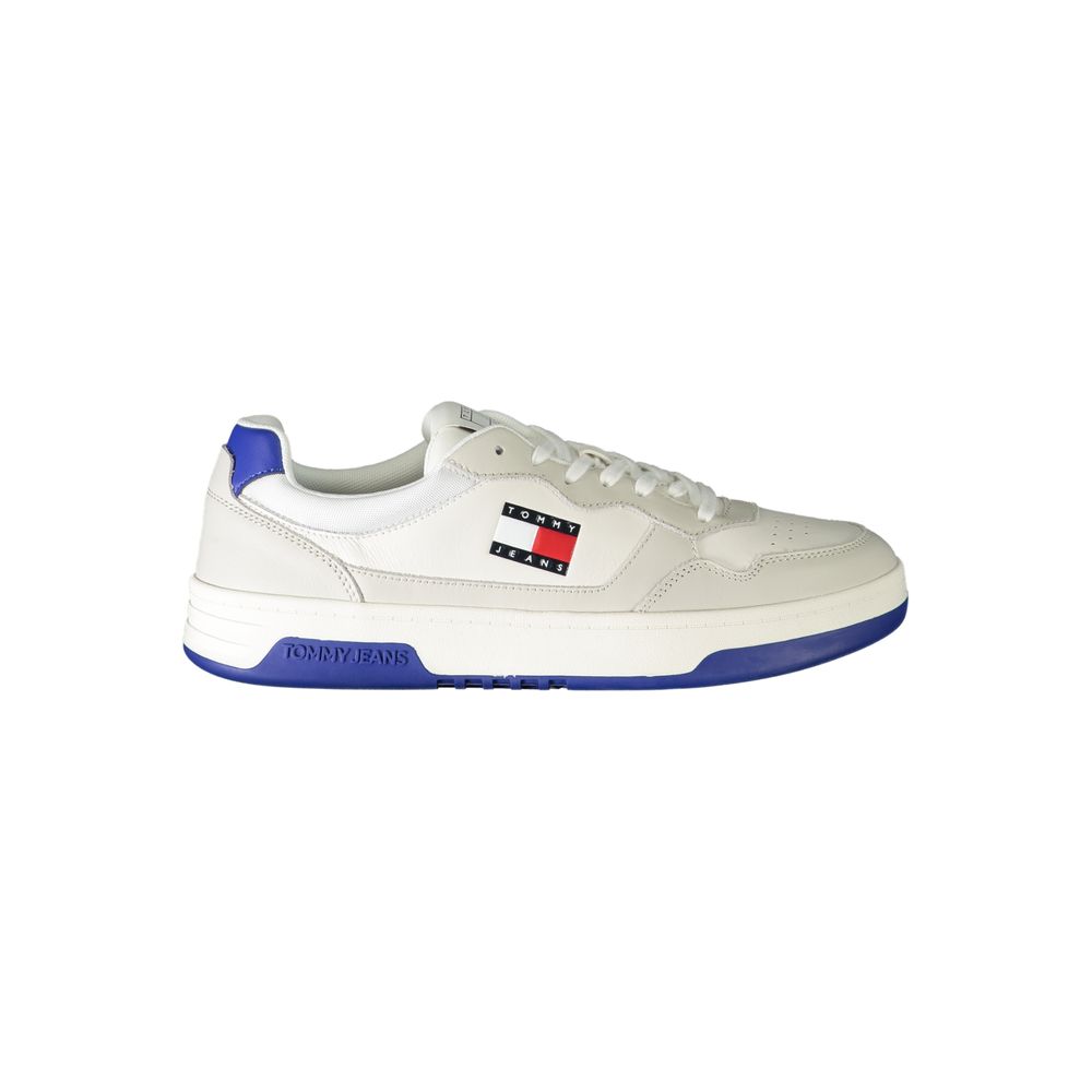 Tommy Hilfiger White Polyester Sneaker