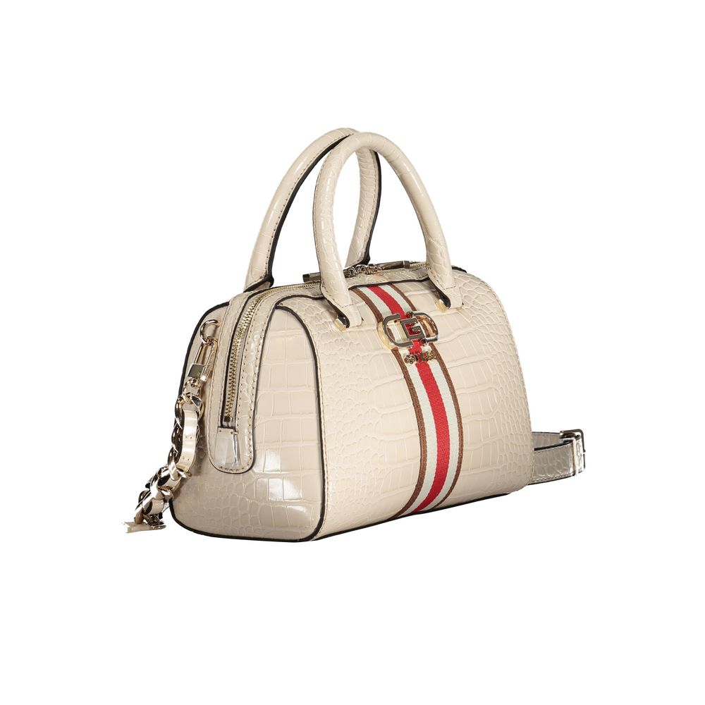 Guess Jeans Beige Polyethylene Handbag - Image 3