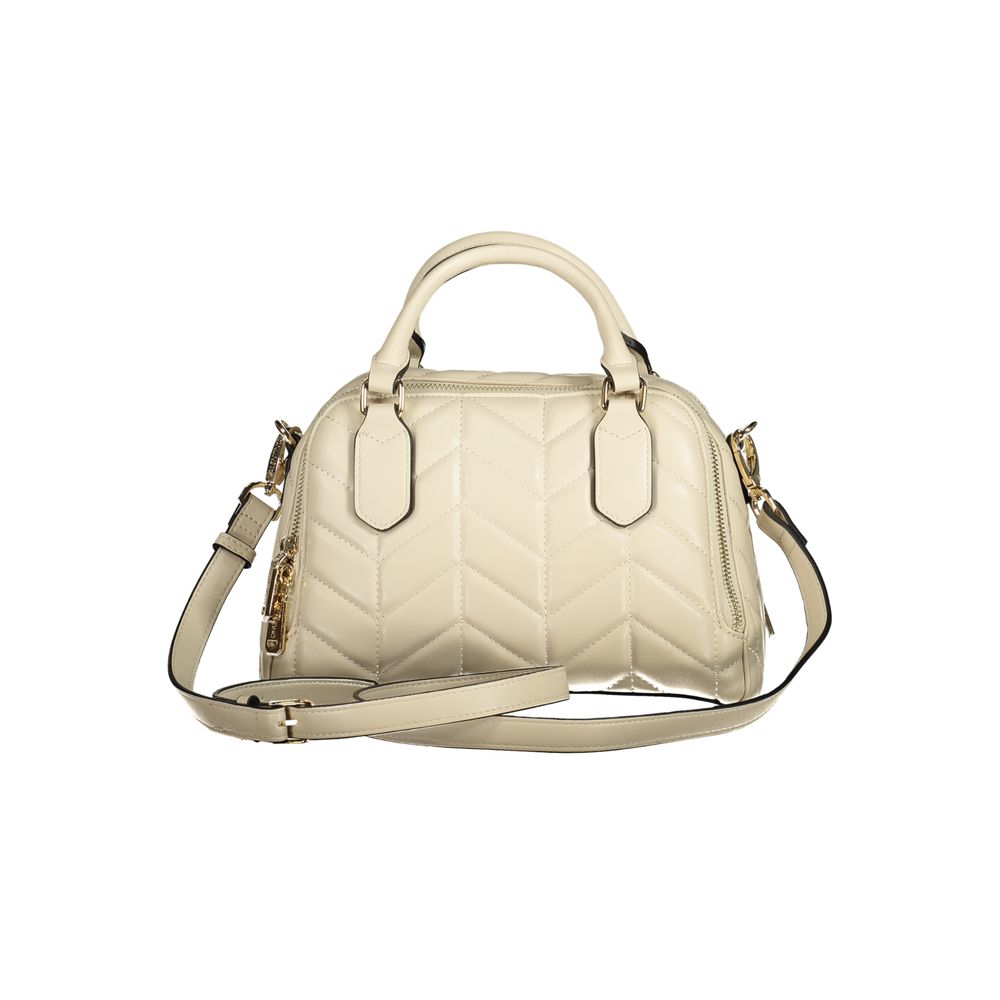 Mario Valentino Beige Polyethylene Handbag - Image 2