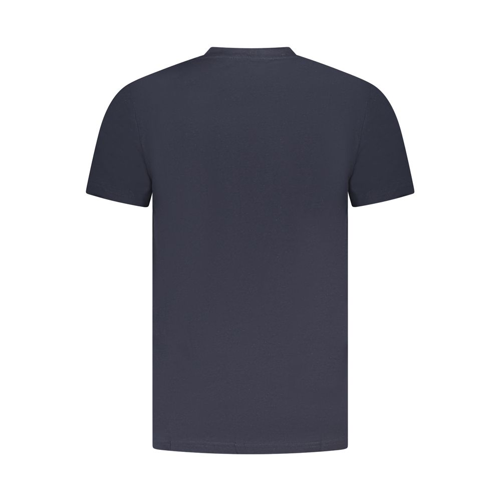 Cavalli Class Blue Cotton T-Shirt - Image 2