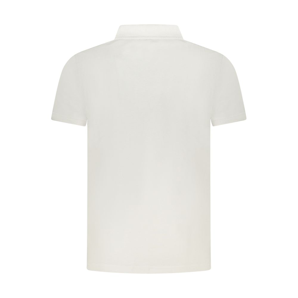 Cavalli Class Bianco Cotton Men Polo - Image 2
