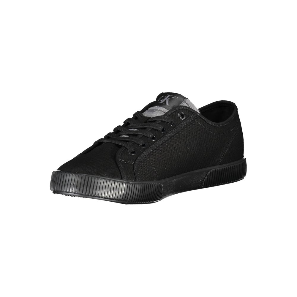 Calvin Klein Black Cotton Men Sneaker - Image 3