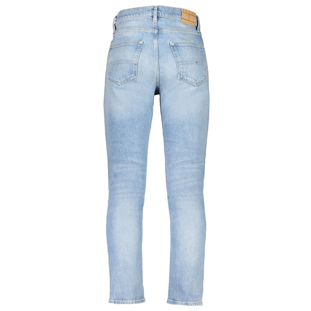 Tommy Hilfiger Azzurro Cotton Men Jeans - Image 2