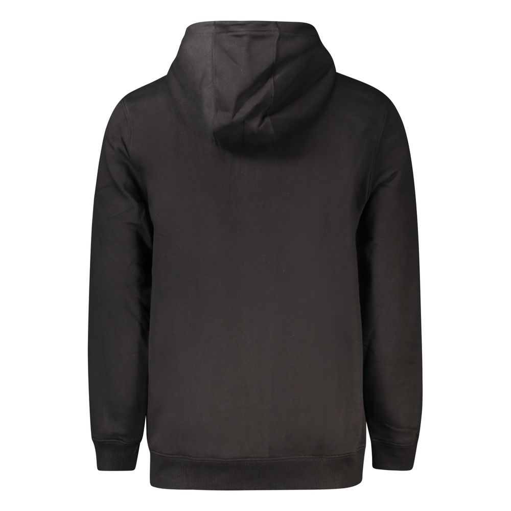 Tommy Hilfiger Black Cotton Men's Hoodie Sweatshirt - Image 3