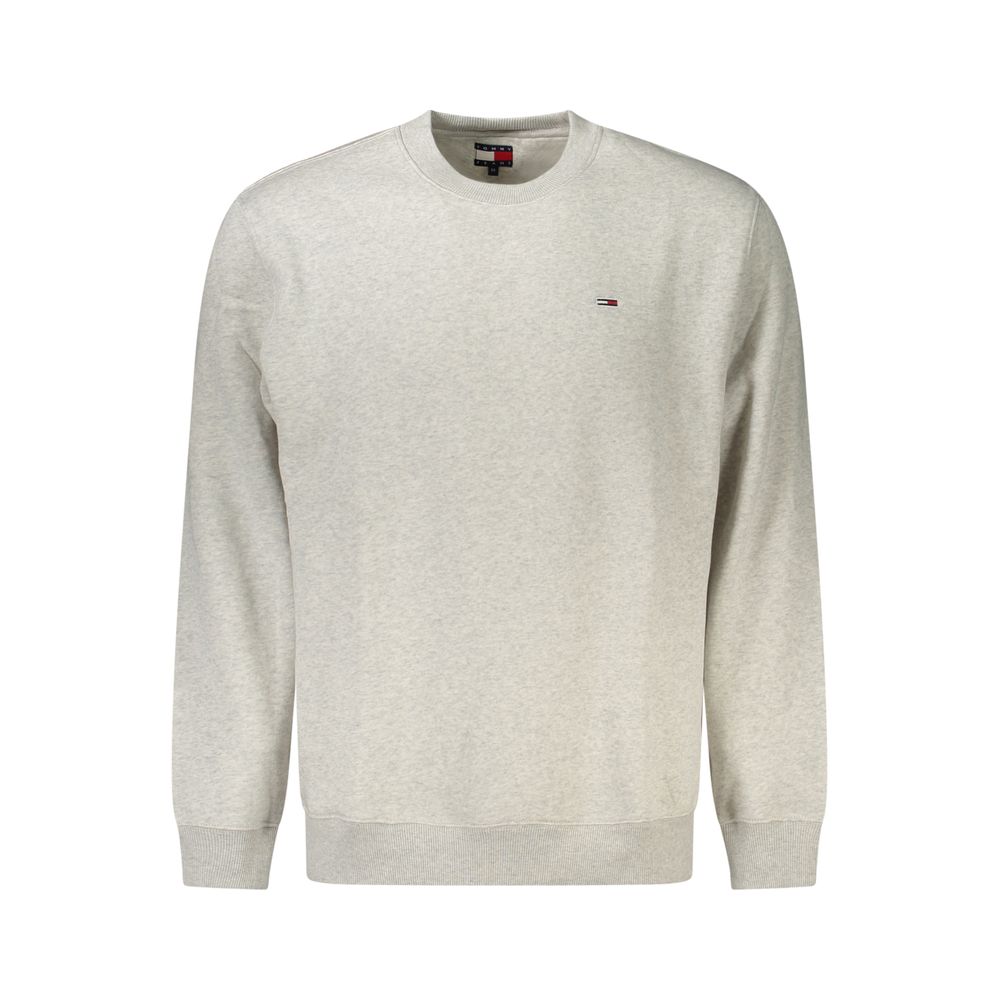 Tommy Hilfiger Grigio Cotton Men's Sweatshirt - Image 2