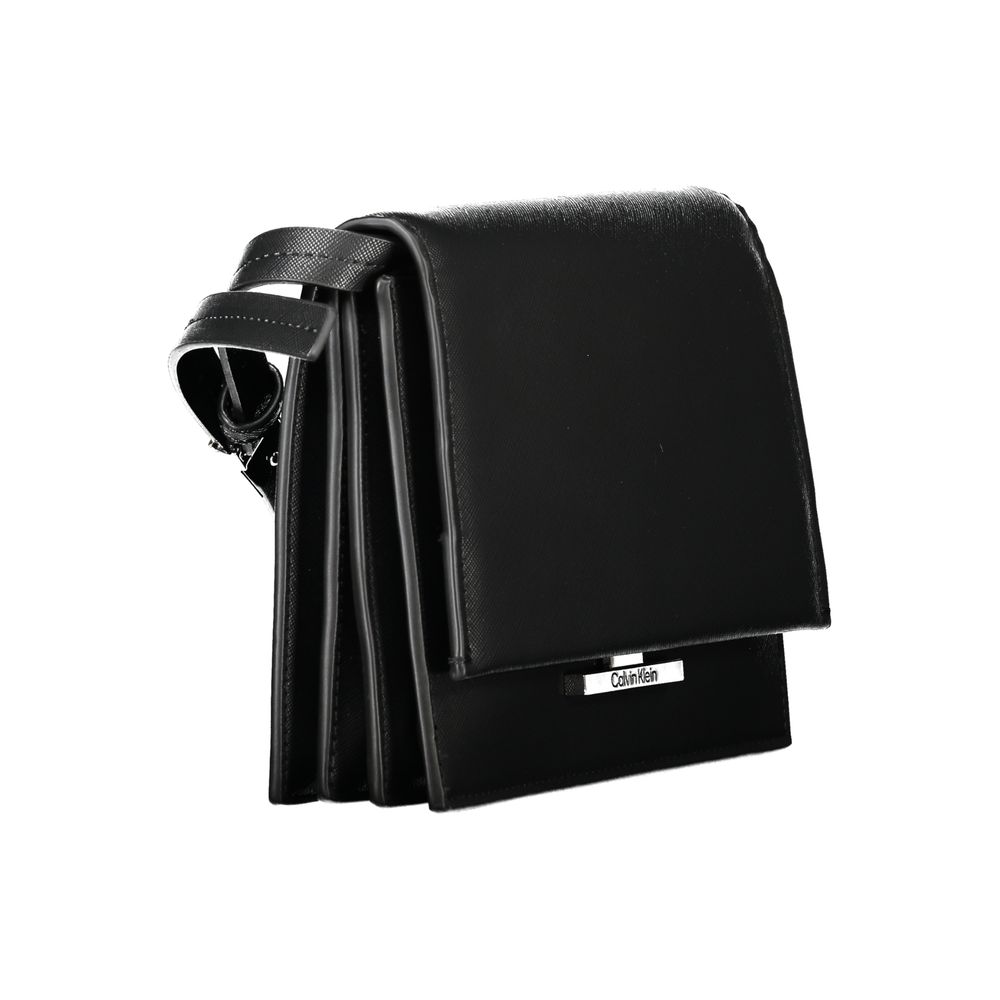 Calvin Klein Nero Poliuretano Woman Shoulder Bag - Image 3