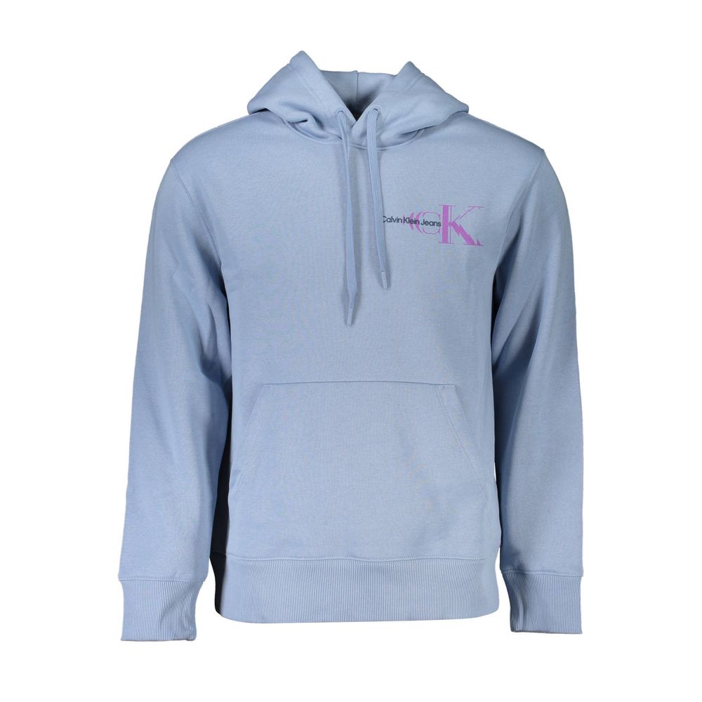 Calvin Klein Blue Cotton Sweatshirt