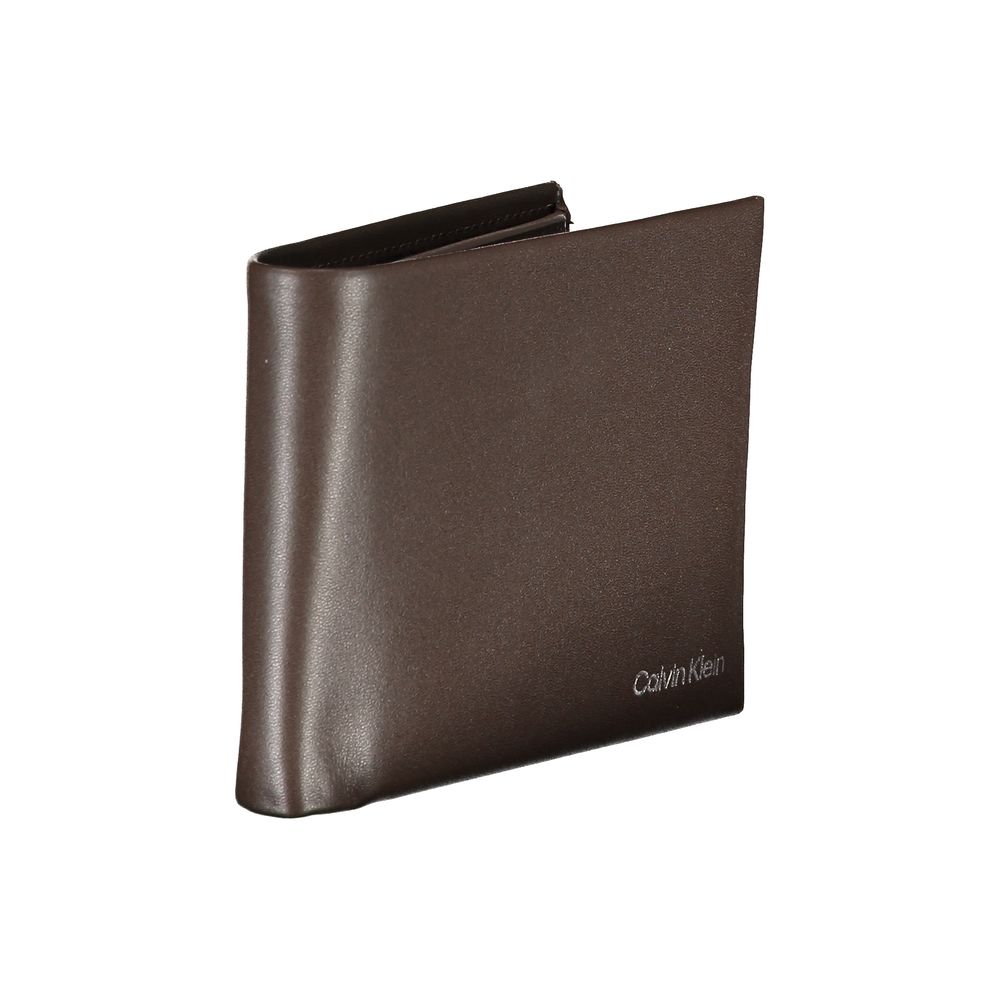 Calvin Klein Marrone Leather Men Wallet - Image 3